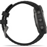 Часы GARMIN FENIX 6 SAPPHIRE CARBON GRAY DLC WITH BLACK BAND 010-02158-11