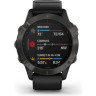 Часы GARMIN FENIX 6 SAPPHIRE CARBON GRAY DLC WITH BLACK BAND 010-02158-11