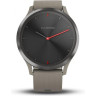 Часы GARMIN VIVOMOVE HR черные с песочным ремешком 010-01850-03