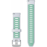 Ремешок GARMIN QUICK RELEASE BANDS (18 MM) WHITESTONE/TIDAL BLUE WITH SILVER HARDWARE 11656