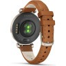 Смарт-часы GARMIN LILY 2 CLASSIC CREAM GOLD WITH TAN LEATHER BAND 010-02839-02